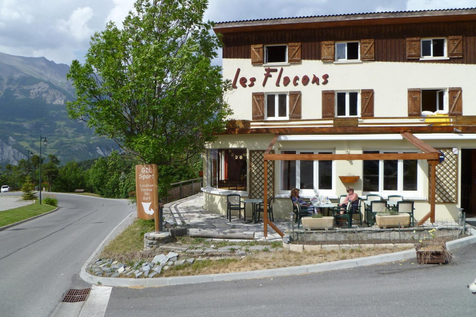 Hotel Les Flocons Le Sauze Eksteriør billede